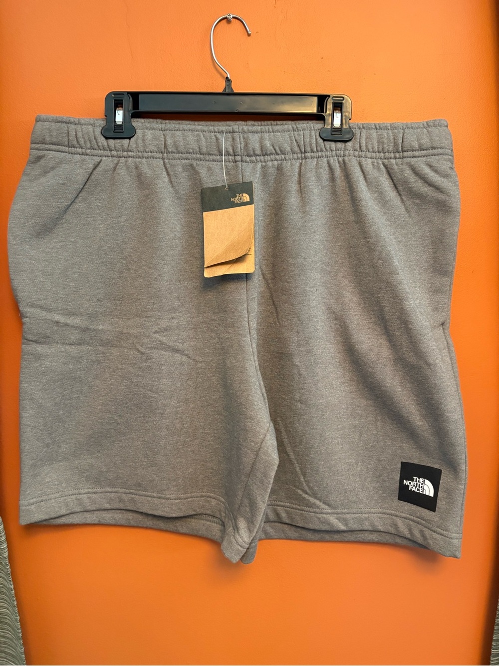 The North Face Men's Gray Athletic Fleece Shorts